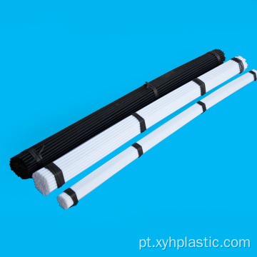 Extrudado Branco Preto Acetal Pom Rod